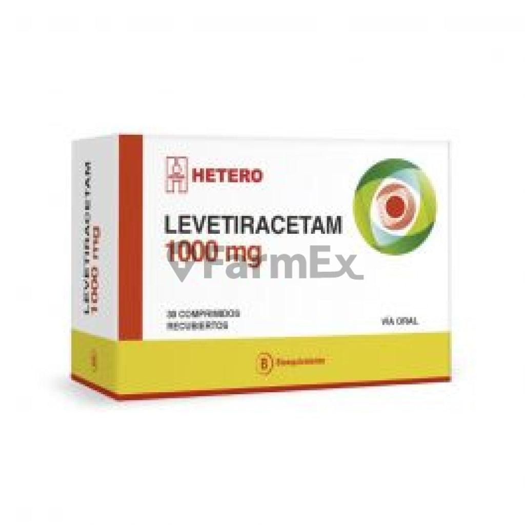 Levetiracetam 1000 mg x 30 comprimidos "Ley Cenabast" HETERO